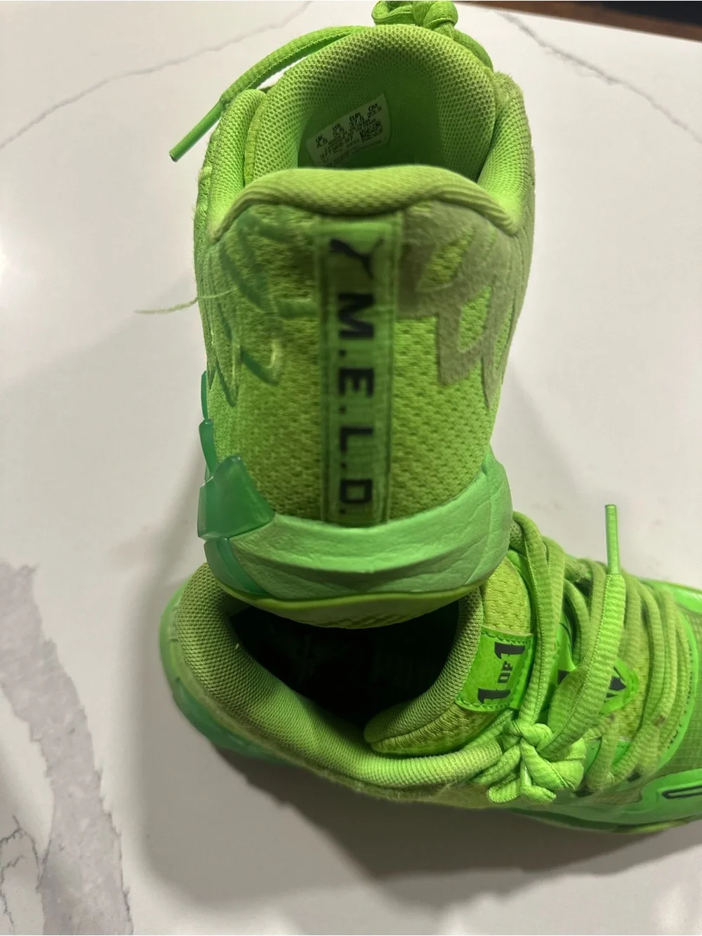 Puma Kids' Neon Green Athletic Sneakers